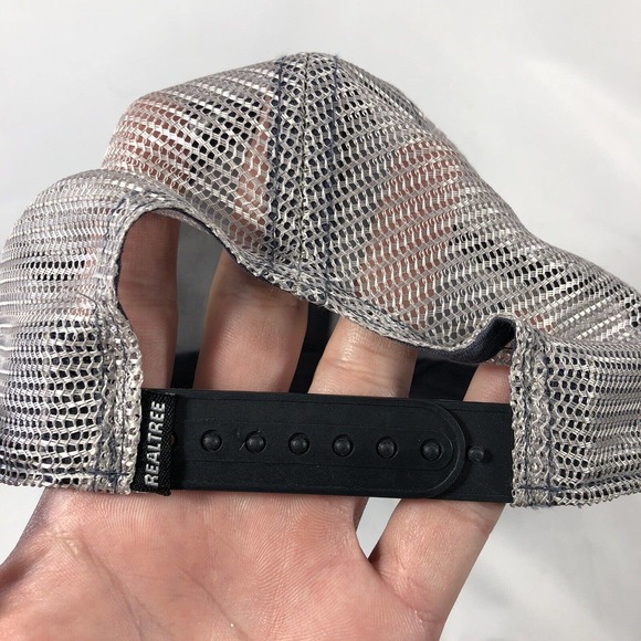 Realtree Snapback Hat Cap Mesh Back One Size Fits Most OSFM Outdoor Adjustable - Picture 6 of 10